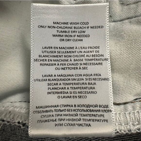 Re|Done Denim Jeans ~ size 27 ~ raw unfinished hem ~ button fly - Picture 11 of 13